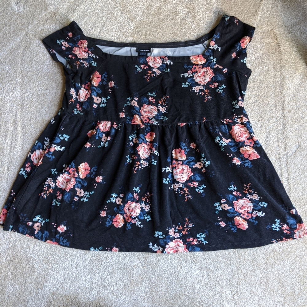 Torrid off shoulder top